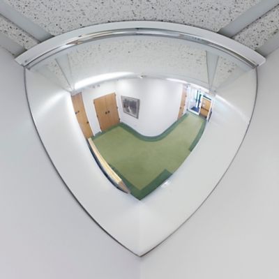 Quarter-Dome Acrylic Safety Mirror