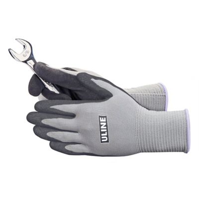 Uline Durarmor™ Ice Thermal Nitrile Coated Gloves - Lime, Small S