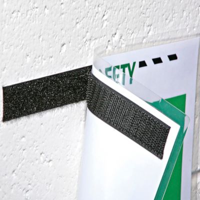 Velcro® Brand Tape Strips - Loop, Black, 1 x 75' S-11711 - Uline