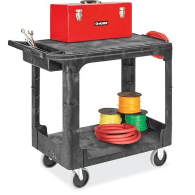 Rubbermaid® Classic Flat Shelf Utility Carts