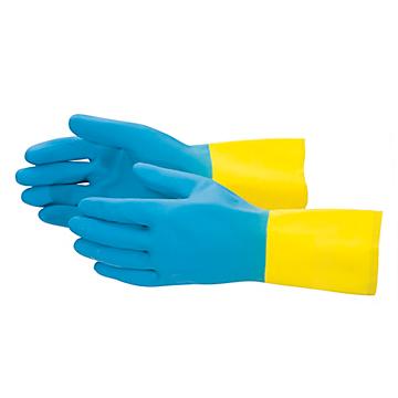 Chemical Resistant Neoprene Coated Latex Gloves