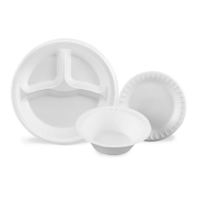 Foam Plates and Bowls