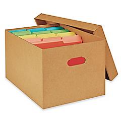 File Boxes, File Storage Boxes, Cardboard Storage Boxes in Stock - ULINE -  Uline