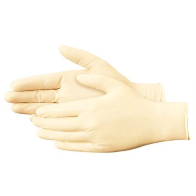 Uline Industrial Latex Gloves - Powder-Free, 5 Mil, Large S-6606L - Uline