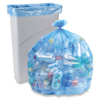 Rubbermaid® Recycling Tote Bin - 18 Gallon H-2836 - Uline