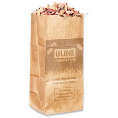 Uline Industrial Trash Liners - 65 Gallon, 2 Mil, Black S-23074 - Uline