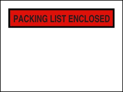 Super Stick&reg; Packing List Envelopes