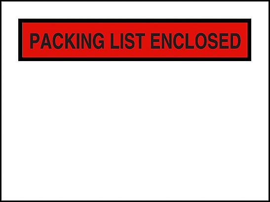 Super Stick® Packing List Envelopes