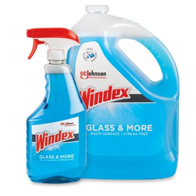 Windex® Glass Cleaner - 32 oz Spray Bottle S-24177 - Uline