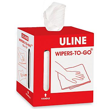 Uline Wipers-To-Go® Toallas Limpiadoras