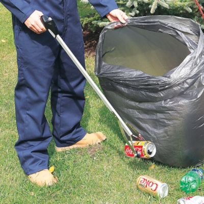 Max-Flex Drawstring Trash Liners - 13 Gallon, Black S-23038BL - Uline