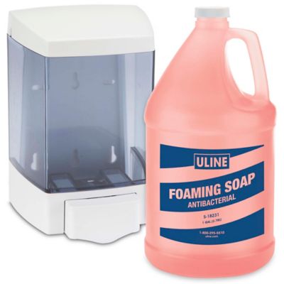 Uline Bulk Foaming Soap / Dispensers