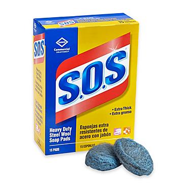 S.O.S<span class="css-sup">MD</span> – Tampons savonneux en laine d'acier
