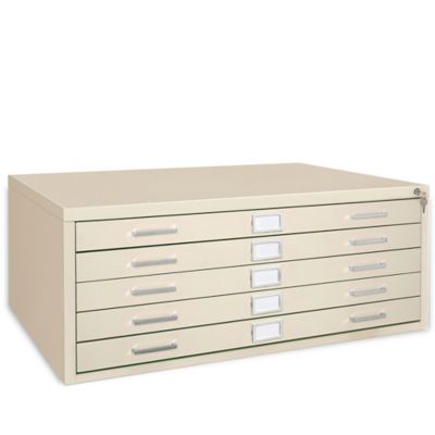 Classic Storage Cabinet - 2-Shelf, Mahogany - ULINE - H-6859MAH