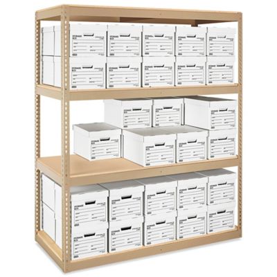 Mobile Wide Span Storage Rack - 36 x 18 x 67 H-7571 - Uline