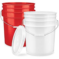 5 Gallon Buckets, Buckets with Lids, Pails in Stock - ULINE - Uline
