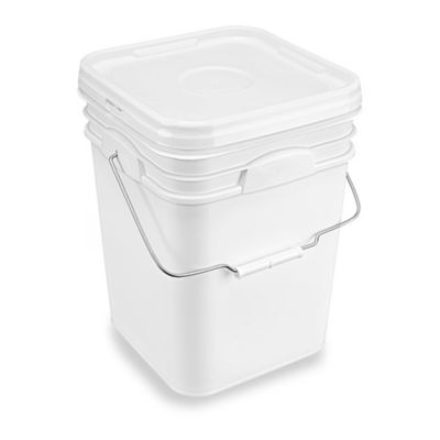 5 Gallon Buckets, Buckets with Lids, Pails in Stock - ULINE - Uline