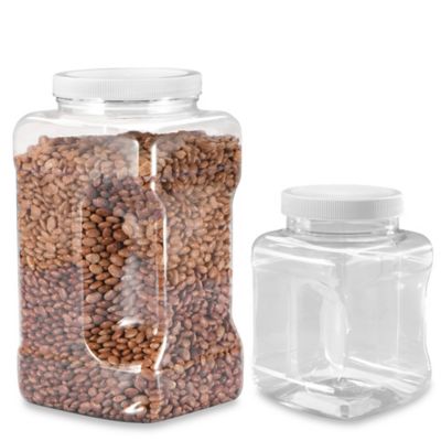 Plastic Spice Jars - 8 oz, Lined S-25254 - Uline