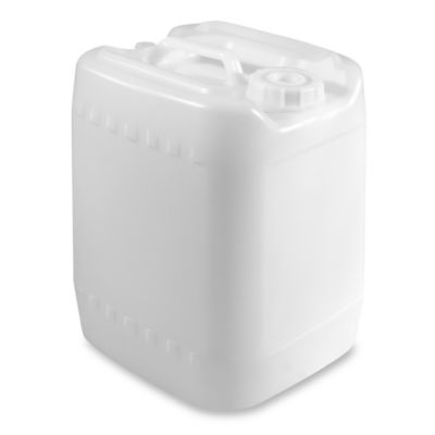 Square Pail - 4 Gallon, White S-13650W - Uline