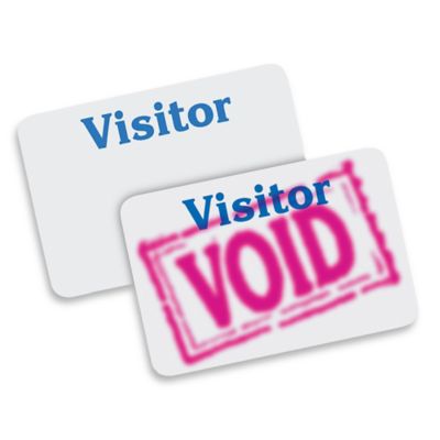 One Day Visitor Badge