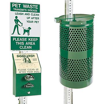 Système de ramassage pour déchets de chien