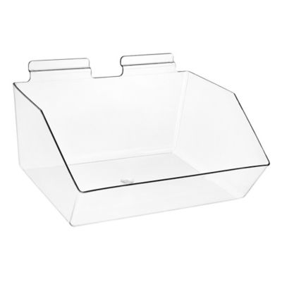 Slatwall Acrylic Bins