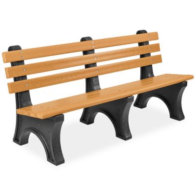 Park Benches, Commercial Outdoor Benches in Stock - ULINE - Uline