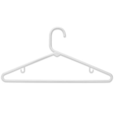  Economy Tubular Plastic Hangers - 5/16
