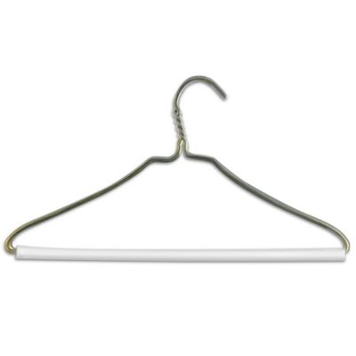 Wire Shirt Hangers - 18, White S-18065 - Uline
