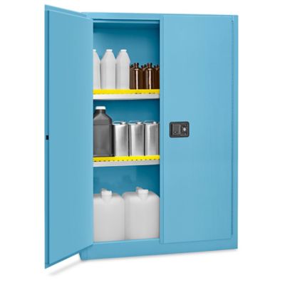 Stackable Flammable Storage Cabinet - Manual Doors, 12 Gallon H-4175M -  Uline