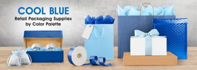 Into The Blue - Retail Packaging Supplies by Color Palettes