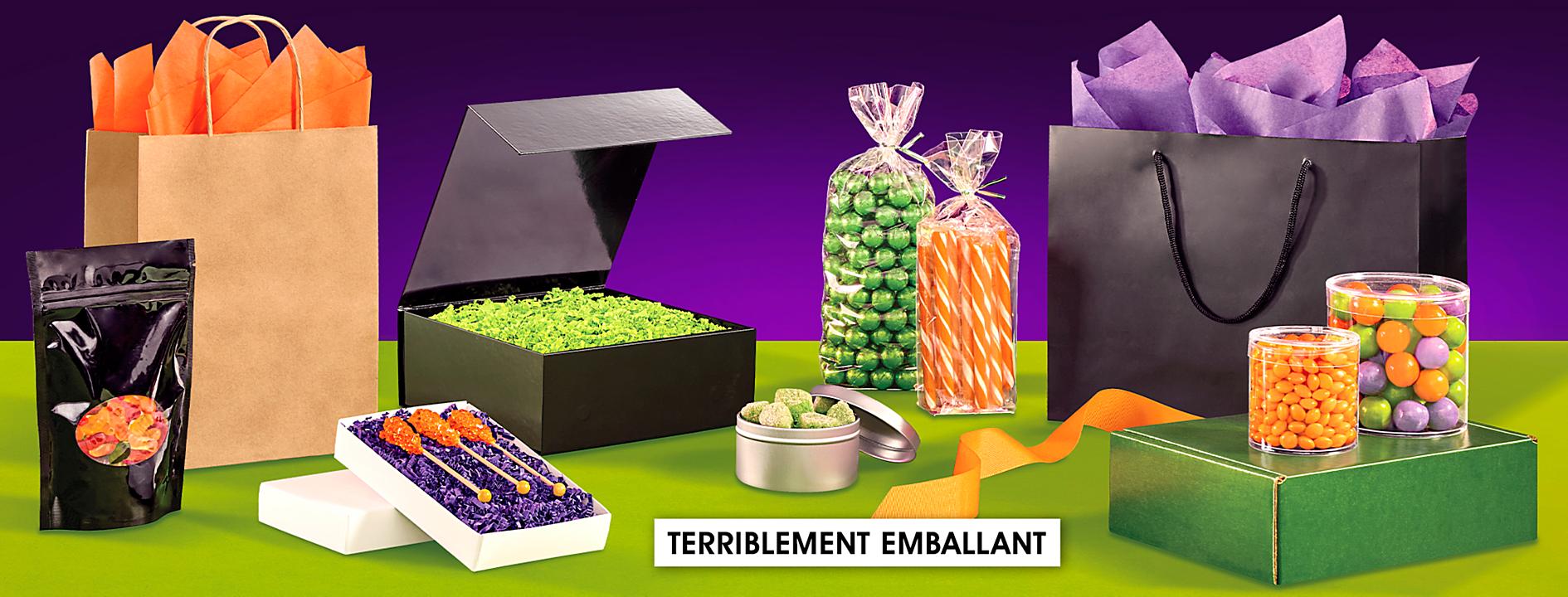 Emballage d'Halloween