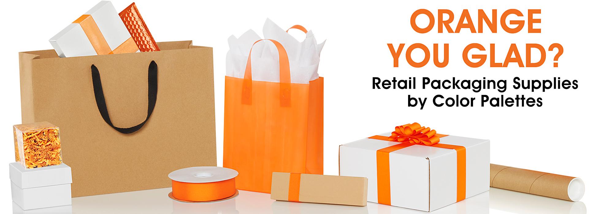 Orange You Glad? - Retail Packaging Supplies by Color Palettes