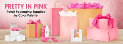 Pink Gift Boxes, Pink Gift Bags in Stock ULINE Uline