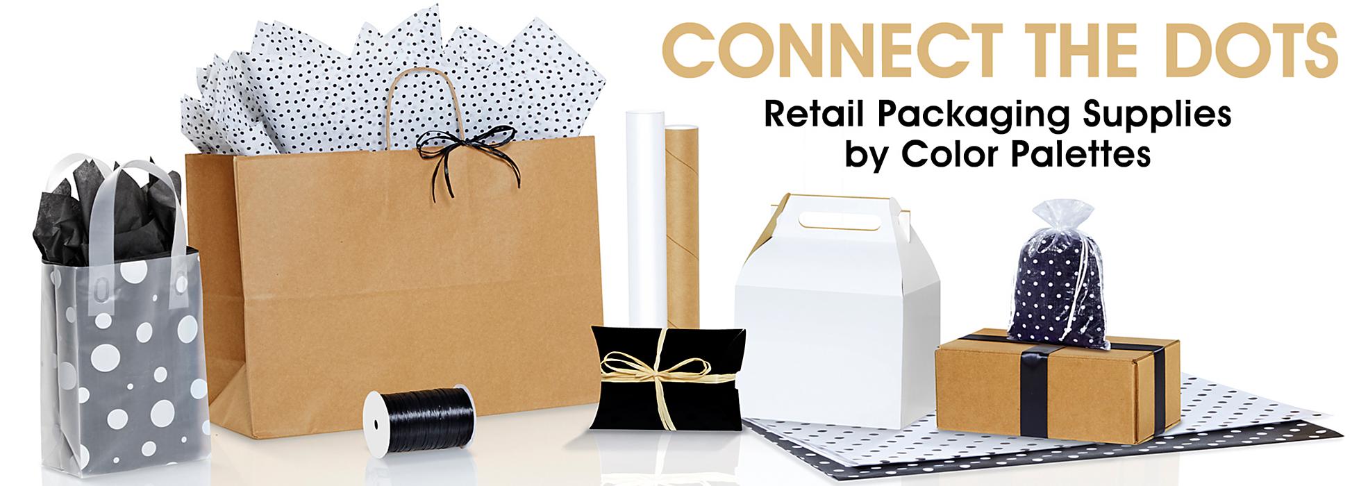 Connect The Dots - Retail Packaging Supplies by Color Palettes