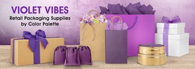 Pick Your Plum - Retail Packaging Supplies by Color Palettes