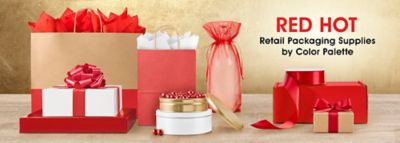 Red and Ready - Retail Packaging Supplies by Color Palettes