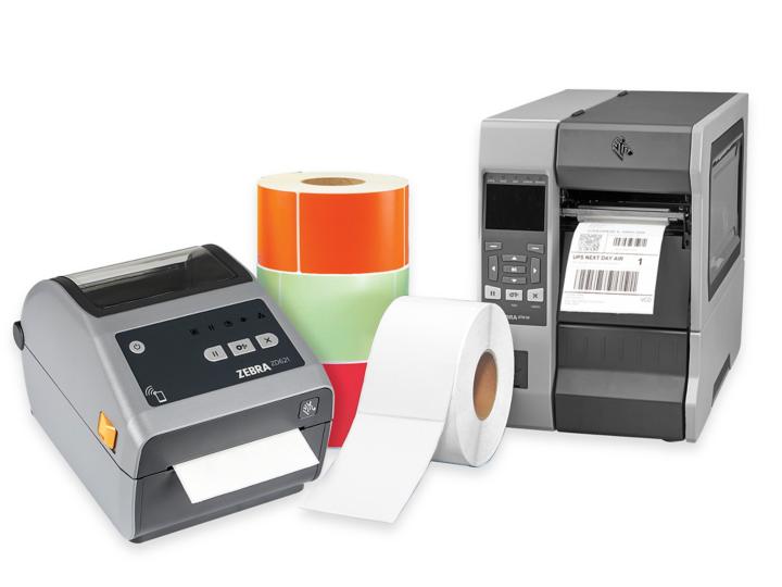 Industrial Direct Thermal Labels - Colors