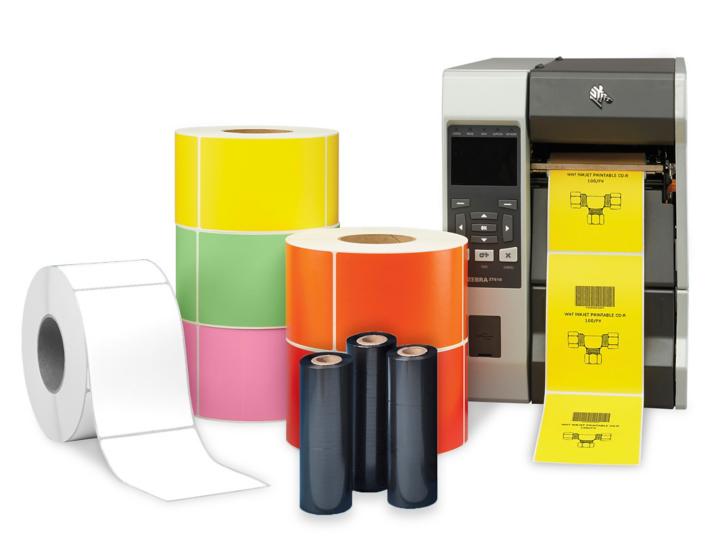 Industrial Thermal Transfer Labels - Colors