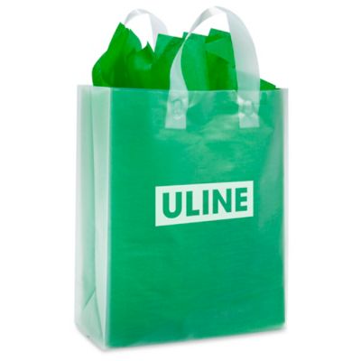 Uline 2025 frosted bags