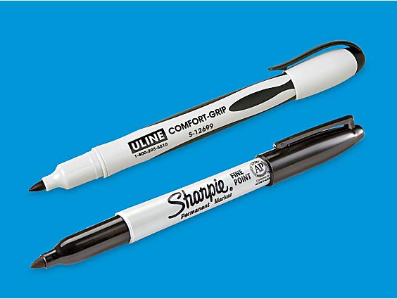 Super Sharpie® Markers - Black H-734BL - Uline