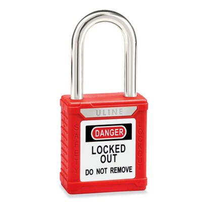 Master Lock® Candado de Latón - Combinación, Eslabón de 2 1/4 H-4658 -  Uline