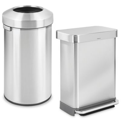 Metal Indoor Trash Cans