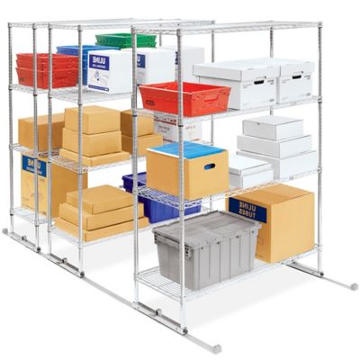 Sliding Wire Shelving