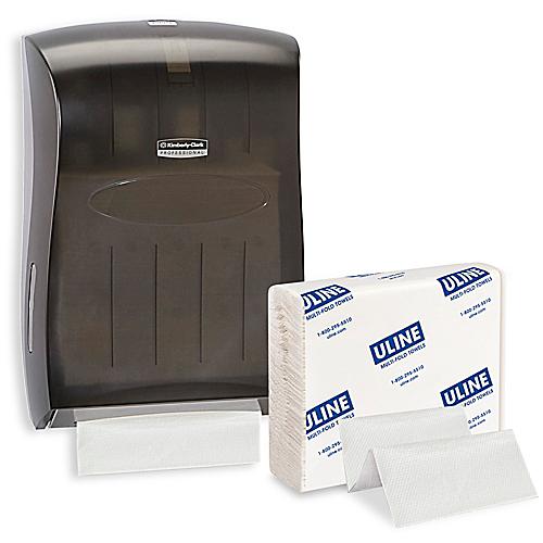 Folded Paper Towels and Dispensers