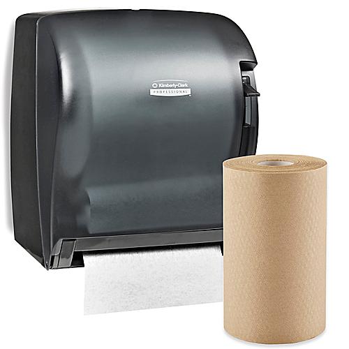 Roll Paper Towels and Dispensers