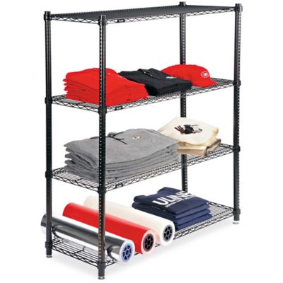 Sliding Storage Shelves, Sliding Wire Shelving in Stock - ULINE