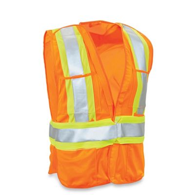 Hi-Vis Safety Sash Belt - Lime S-23369G - Uline