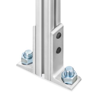 Floor Mount Bracket for T-Slot Rail - 15 Series