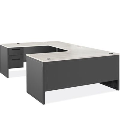 Industrial Office U-Desk - 66 x 102